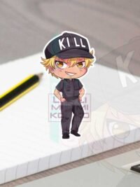 Killer T Cell Sticker CELLS AT WORK! Limiko