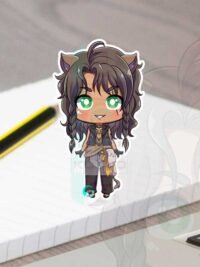 Leona Kingscholar Sticker TWISTED WONDERLAND Limiko