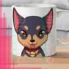 ANIMAL - Dog - Anime white mug 11 onz - 1