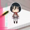 ATTACK ON TITAN Mikasa Ackerman Sticker vinil adhesive anime by Limiko’s Art - 1