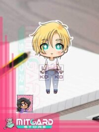 BANANA FISH Ash Lynx Sticker vinil adhesive anime by Limiko’s Art - 1