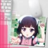 BLEND S Maika Sakuranomiya-V1 Mousepad Standard Size desk pad - 1