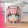 DARLING IN THE FRANXX - Zero Two - Anime white mug 11 onz - 1