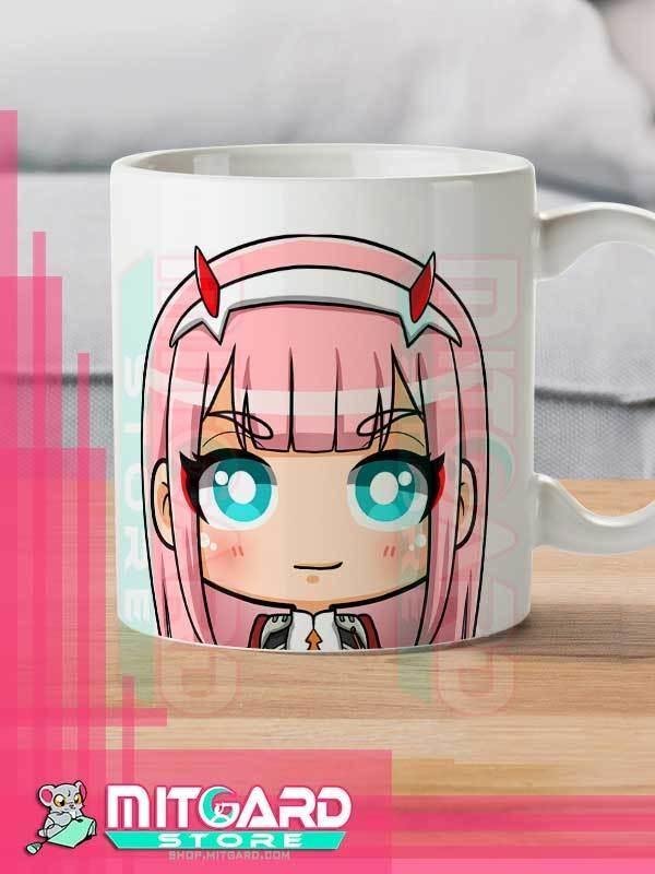 DARLING IN THE FRANXX - Zero Two - Anime white mug 11 onz - 1
