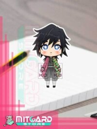 DEMON SLAYER: KIMETSU NO YAIBA Giyu Tomioka Sticker vinil adhesive anime by Limiko’s Art - 1