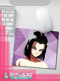 DRAGON BALL SUPER Android 17-V1 Mousepad Standard Size desk pad - 1