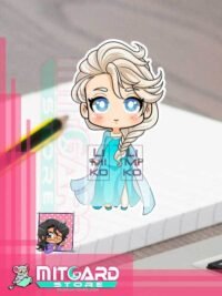 FROZEN Elsa Sticker vinil adhesive anime by Limiko’s Art - 1