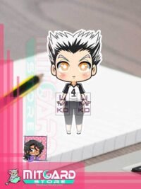 HAIKYUU!! Bokuto Koutaro Sticker vinil adhesive anime by Limiko’s Art - 1