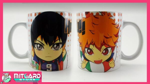 HAIKYUU!! - Hinata x Kageyama - Anime white mug 11 onz - 1