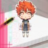 HAIKYUU!! Shouyou Hinata Sticker vinil adhesive anime by Limiko’s Art - 1
