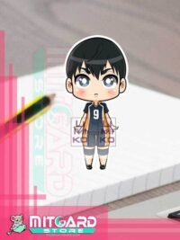 HAIKYUU!! Tobio Kageyama Sticker vinil adhesive anime by Limiko’s Art - 1