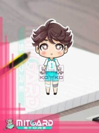 HAIKYUU!! Tooru Oikawa Sticker vinil adhesive anime by Limiko’s Art - 1