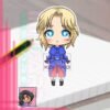 HETALIA Francis Sticker vinil adhesive anime by Limiko’s Art - 1