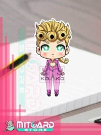 JOJO’S BIZARRE ADVENTURE Giorno Giovanna Sticker vinil adhesive anime by Limiko’s Art - 1