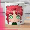 JOJO’S BIZARRE ADVENTURE - Noriaki Kakyoin - Anime white mug 11 onz - 1