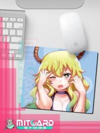 KOBAYASHI-SAN CHI NO MAID DRAGON Lucoa Quetzalcoatl-V1 Mousepad Standard Size desk pad - 1