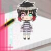 NANBAKA Jyugo Sticker vinil adhesive anime by Limiko’s Art - 1