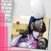 OVERWATCH Widowmaker-V2 Mousepad Standard Size desk pad - 1