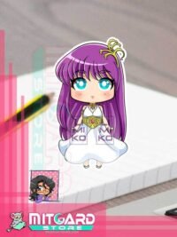 SAINT SEIYA Saori Kido Sticker vinil adhesive anime by Limiko’s Art - 1