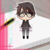 SEKAIICHI HATSUKOI Takano Sticker vinil adhesive anime by Limiko’s Art - 1