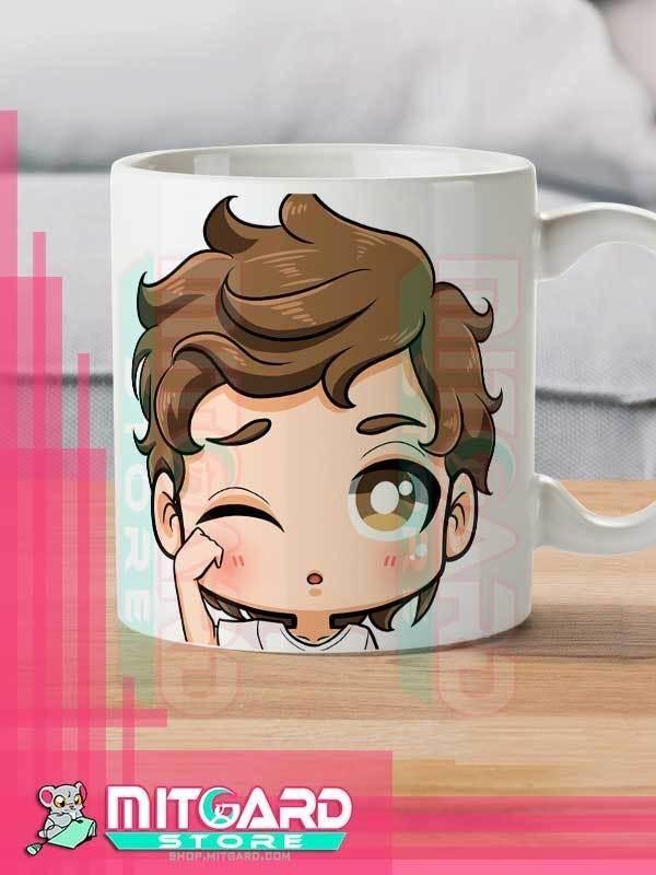 SPIDERMAN - Peter Parker - Anime white mug 11 onz - 1