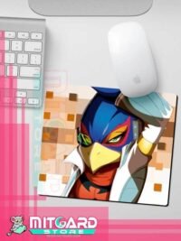 STARFOX Falco Lombardi-V2 Mousepad Standard Size desk pad - 1