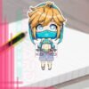 THE LEGEND OF ZELDA BREATH OF THE WILD Link-V2 Sticker vinil adhesive anime by Limiko’s Art - 1