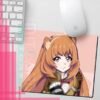 THE RISING OF THE SHIELD HERO Raphtalia Mousepad Standard Size desk pad - 1