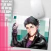 YURI ON ICE!!! Otabek Altin-V2 Mousepad Standard Size desk pad - 1