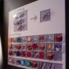 Minecraft Magnetic Inventory Set – 40 Acrylic Magnets + Magnetic Mat