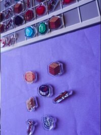 Alternative view of Minecraft Magnetic Inventory Set – 40 Acrylic Magnets + Magnetic Mat